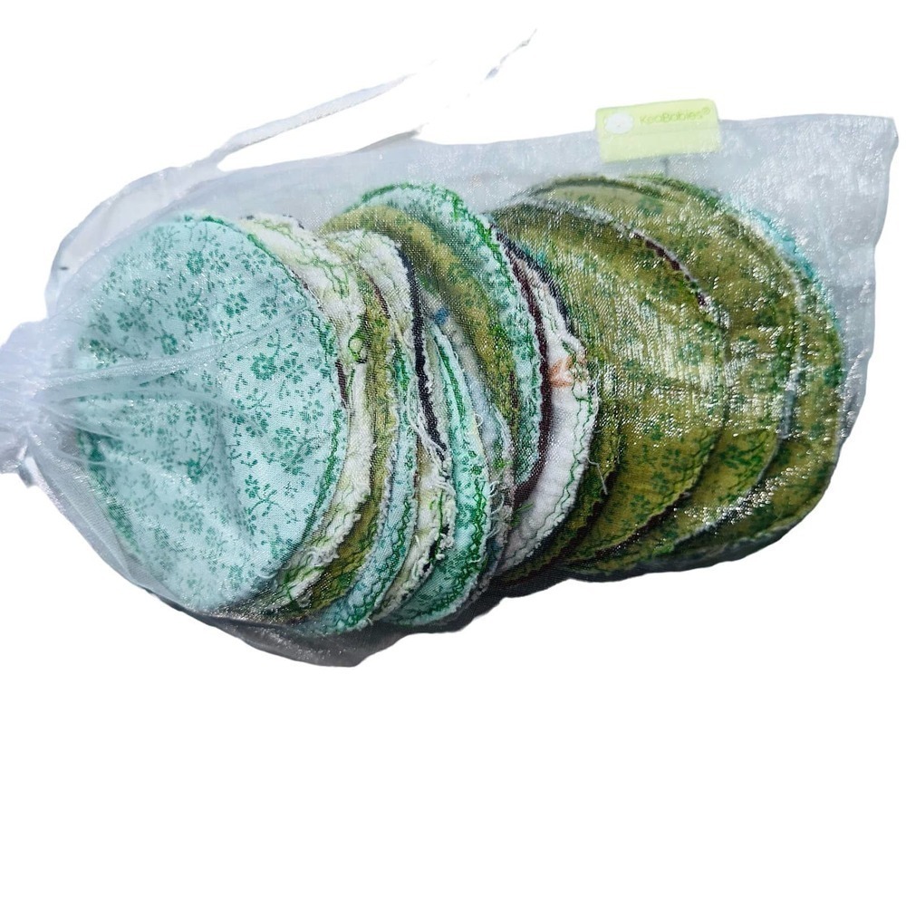 NIP Keababies Organic Cloth Reusable Breast Pads Pk/20
